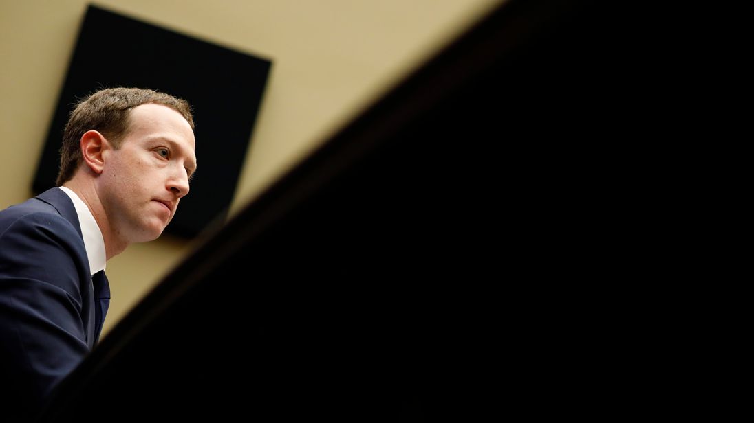 Facebook CEO Mark Zuckerberg testifies before a House Energy and Commerce Committee hearing regarding the companys use and protection of user data on Capitol Hill in Washington, U.S., April 11, 2018. REUTERS/Aaron P. Bernstein