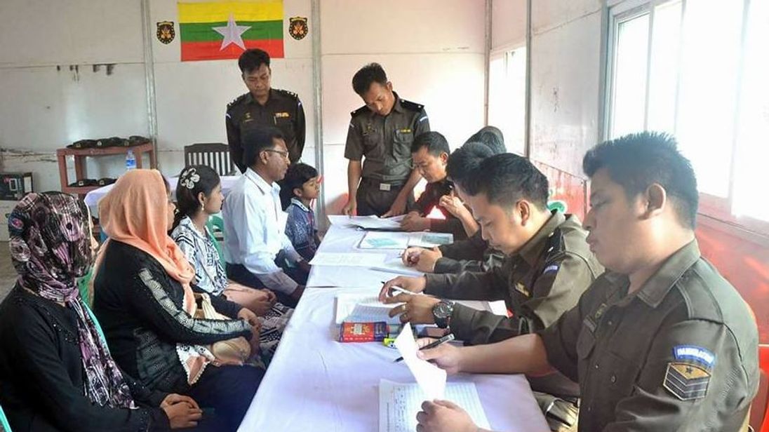 Myanmar&#39;s government has repatriated the first Rohingya family. Pic: Myanmar&#39;s Information Committee