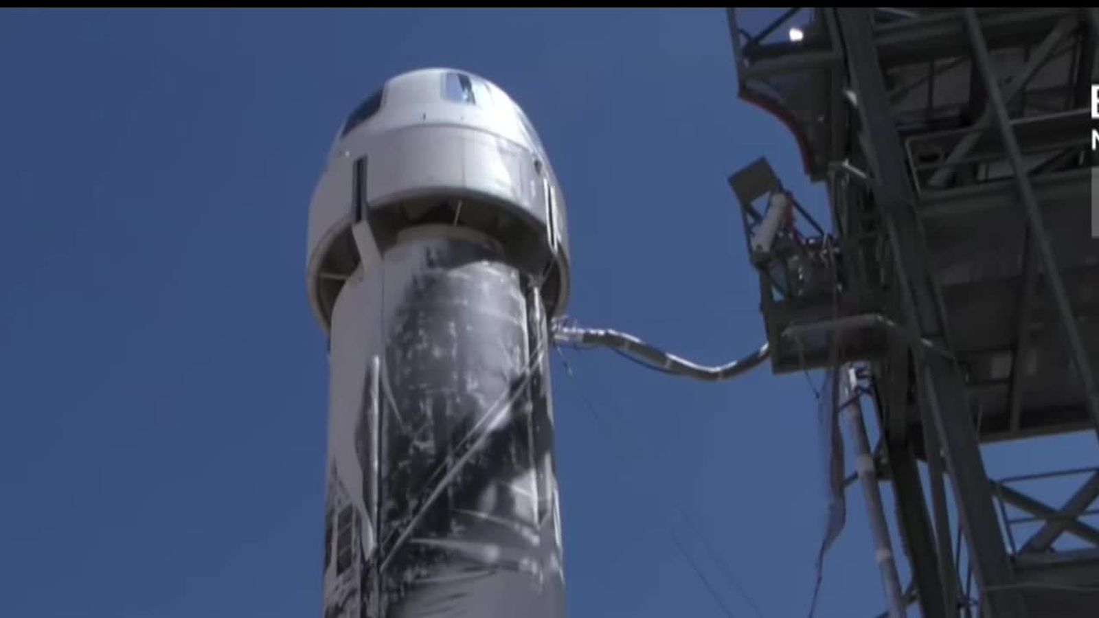 Blue Origin's New Shepard launches and lands News UK Video News Sky