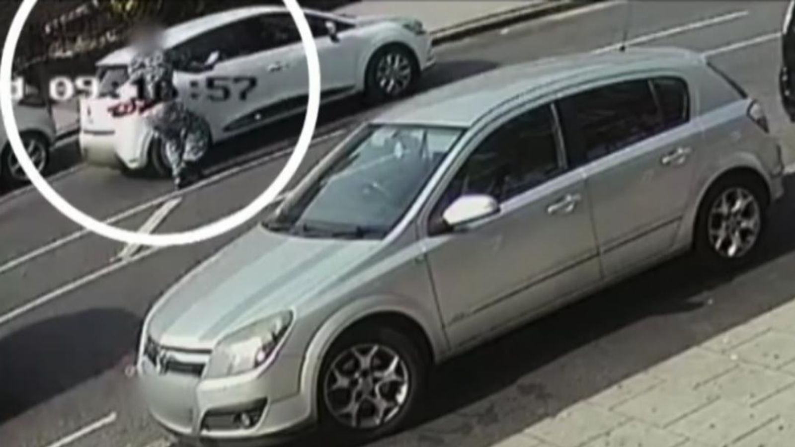 CCTV shows moment of acid attack | News UK Video News | Sky News