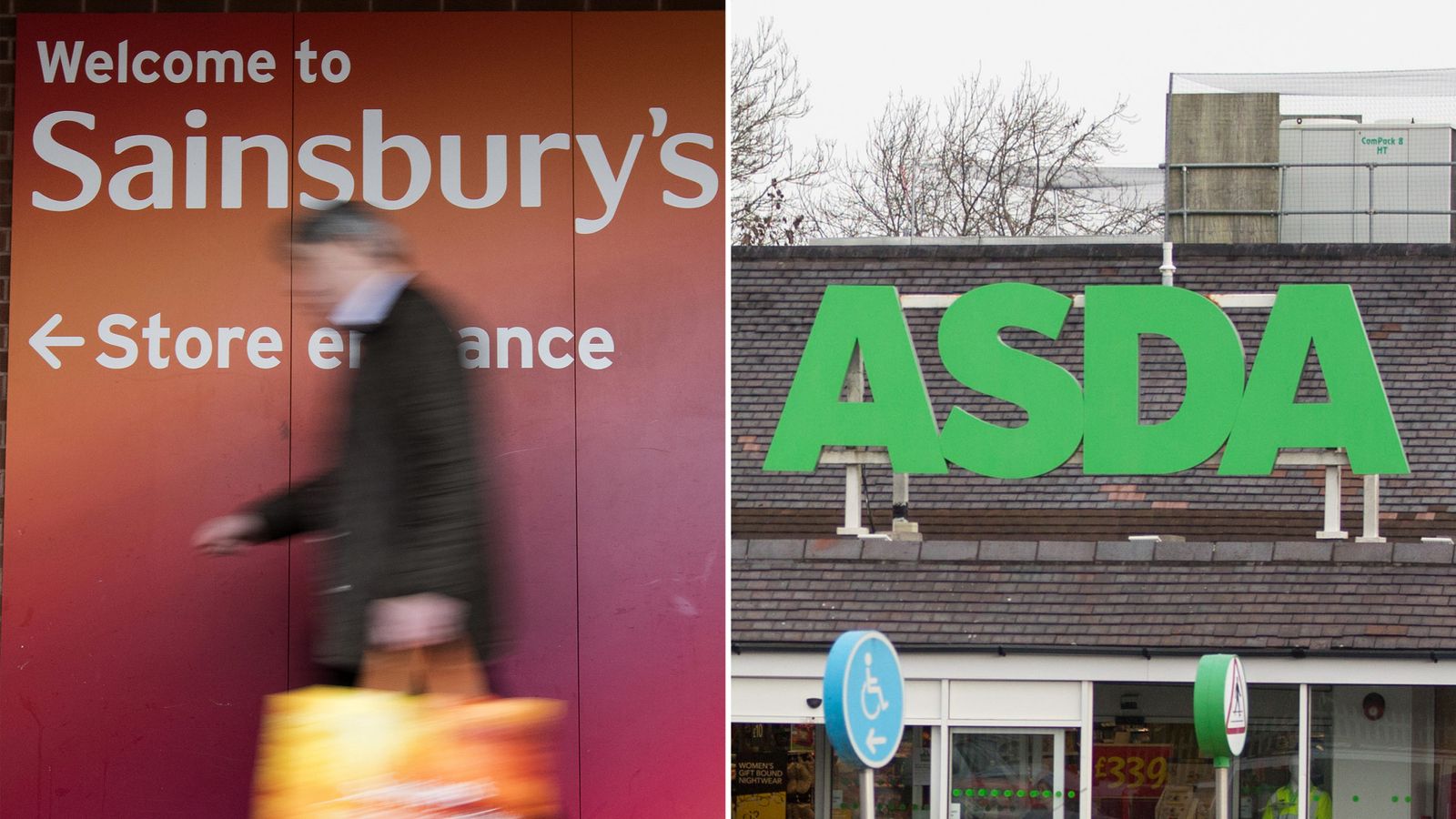 Sainsbury's and Asda defend £13bn merger to create grocery powerhouse