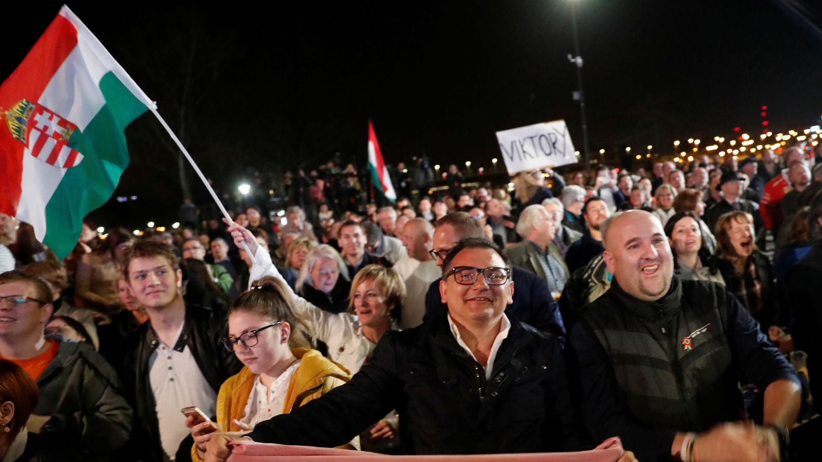 Hungary's anti-migrant PM Viktor Orban wins election | World News | Sky ...