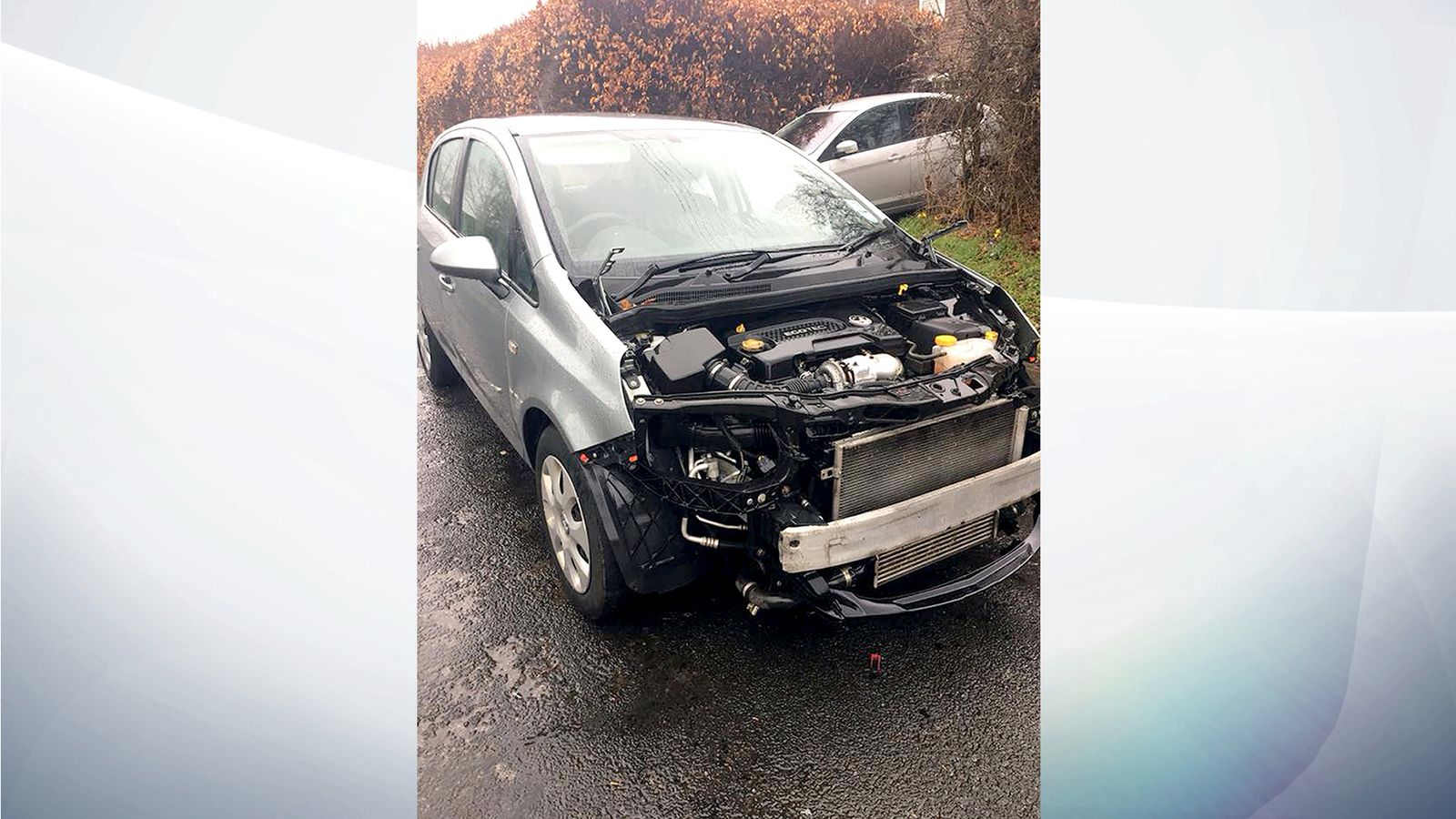 'Corsa cannibals' strip car of and lights UK News Sky News 'Corsa cannibals' strip car of and lights UK News Sky News