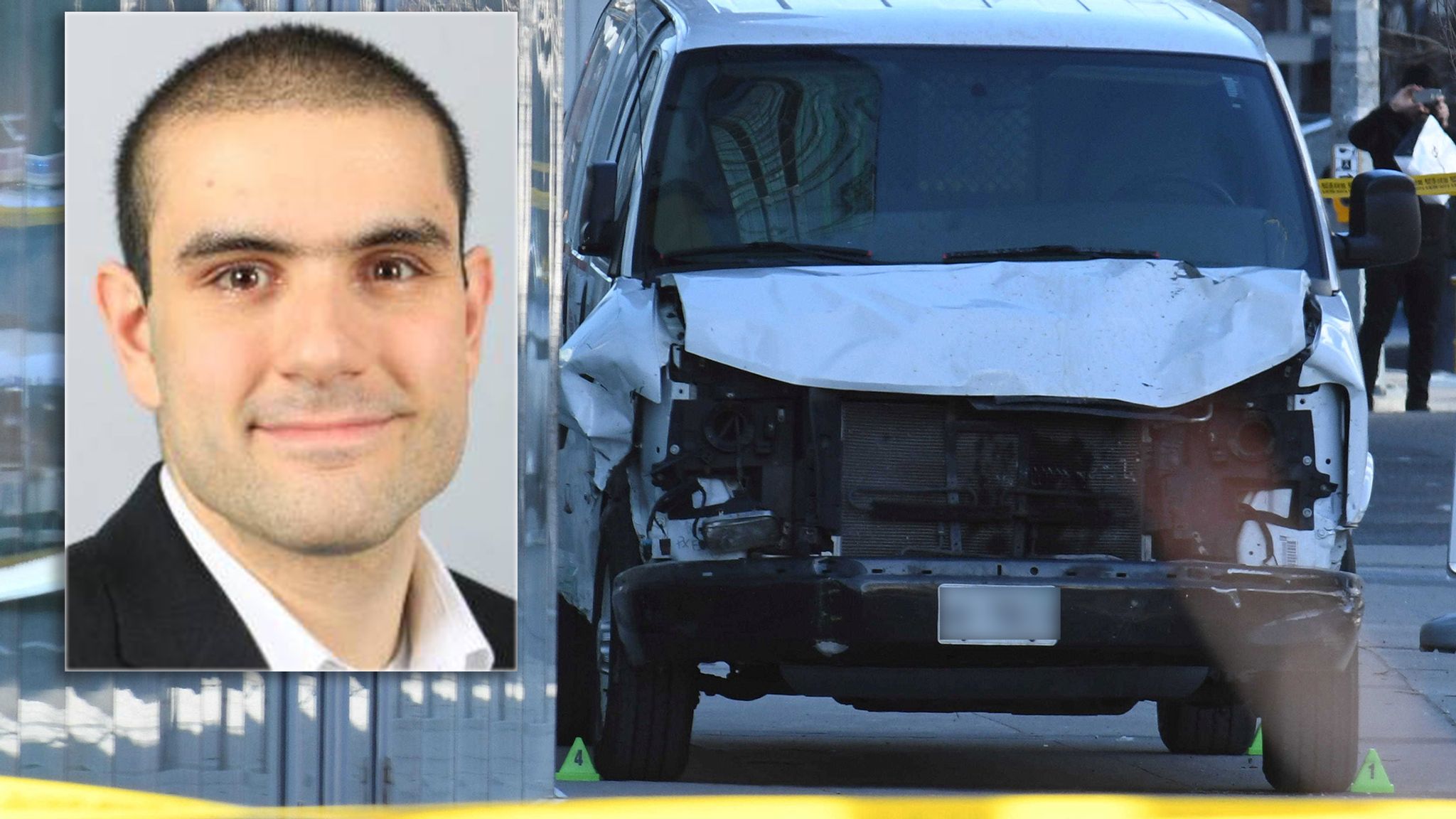 Alek Minassian Incel Found Guilty Of Murdering 10 People In Toronto Van Attack World News Sky News