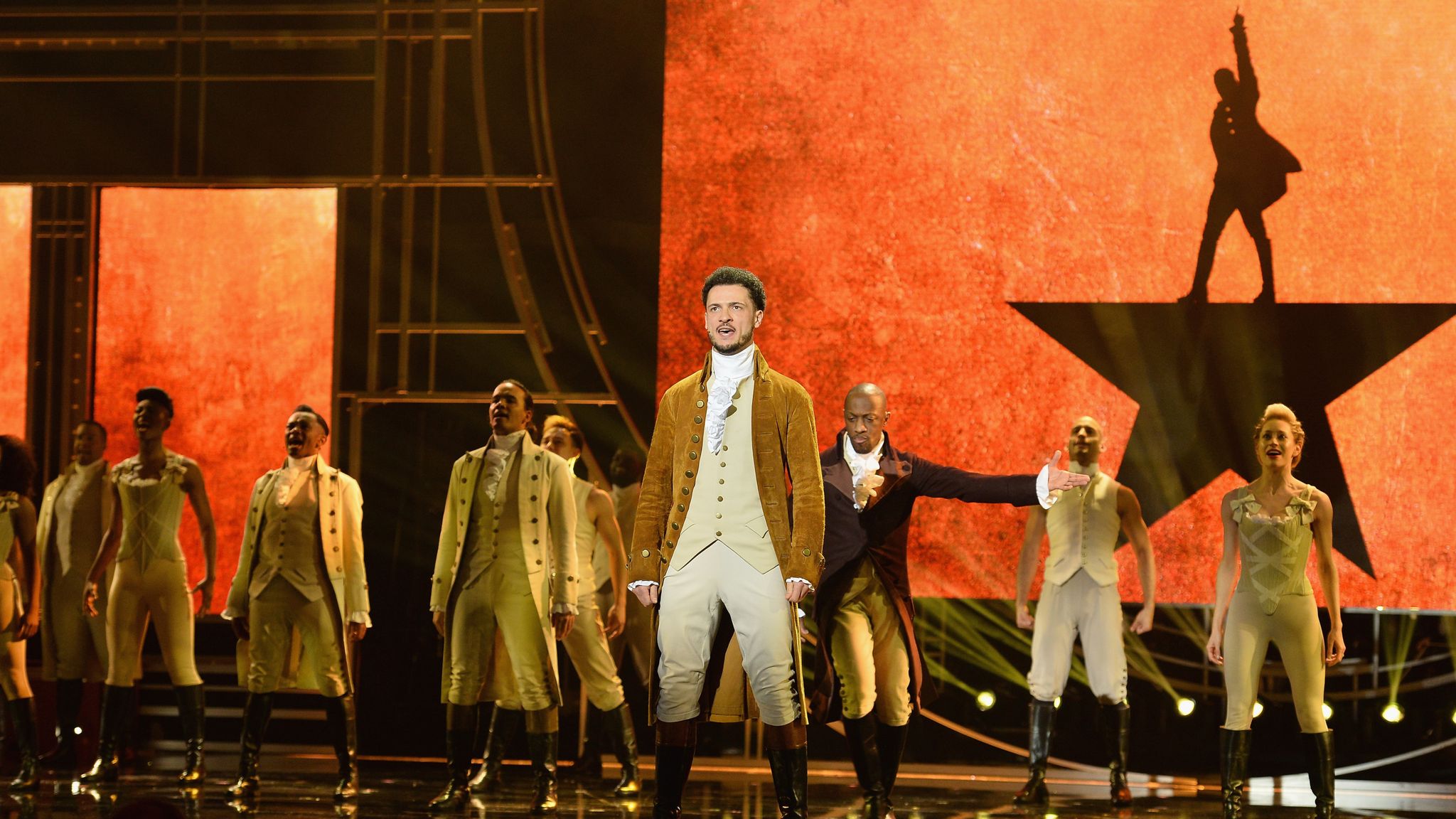 Olivier Awards: Hip hop musical Hamilton steals the show | Ents & Arts