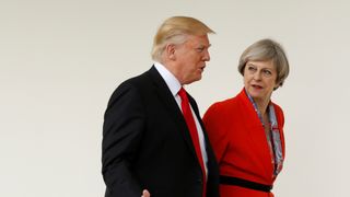 Donald Trump and Theresa May