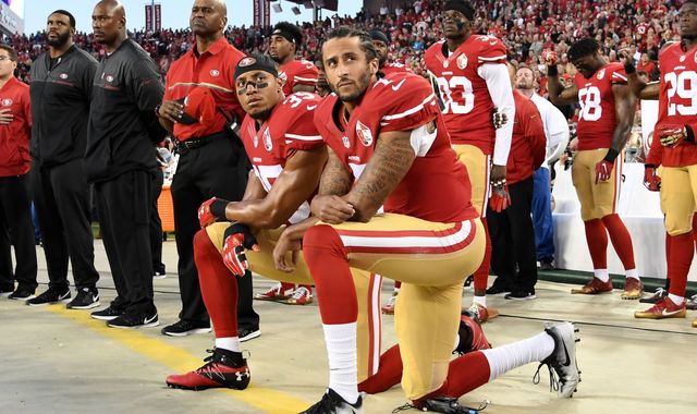 National Football League notes: Kaepernick gets award from Amnestiy International
