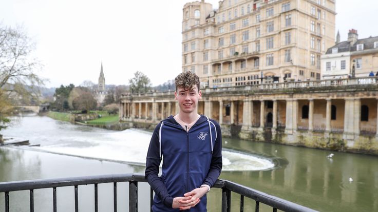 Teenager Kai Fletcher was homeless at 15