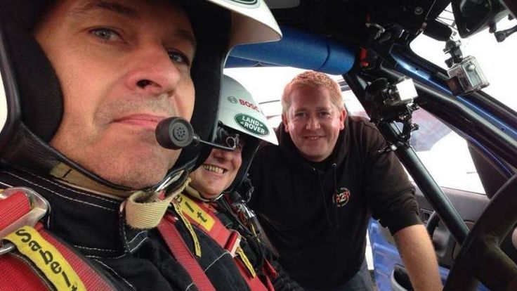 Ex-serviceman Grant White (left) is on the guest list. Pic: Facebook/Race2Recovery