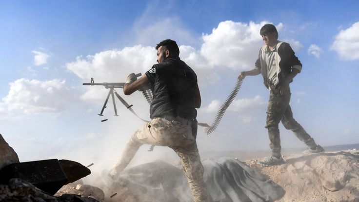 The advance toward Aleppo by pro-government forces