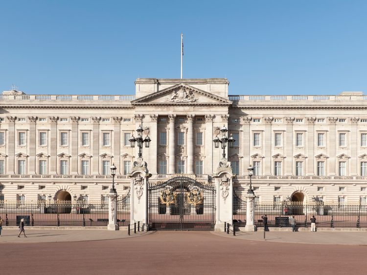 The vehicle was stopped near Buckingham Palace