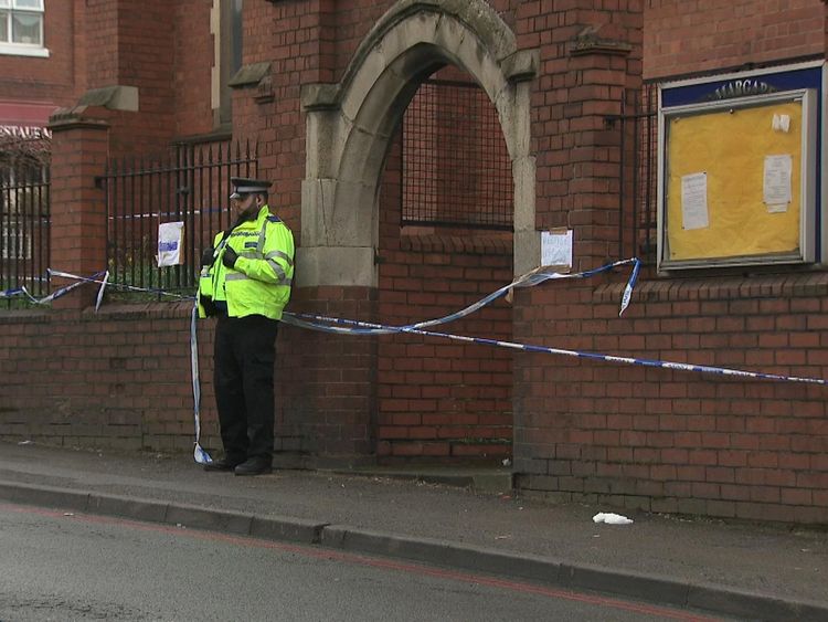 Coventry church where the stabbing took place