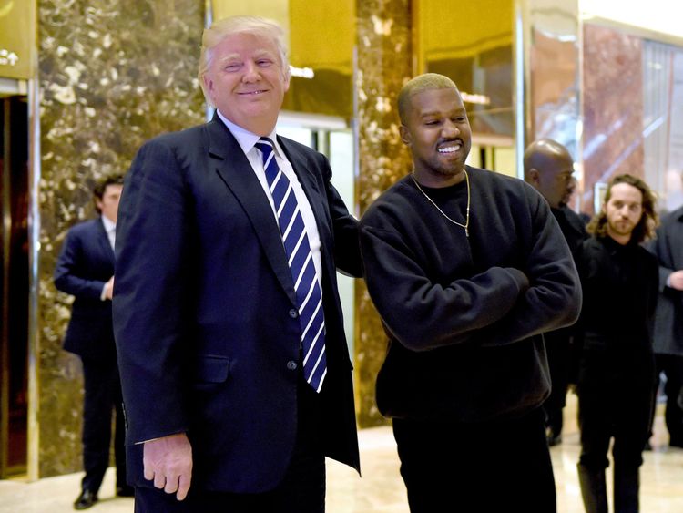 Donald Trump and Kanye West enjoyed a Twitter love-in