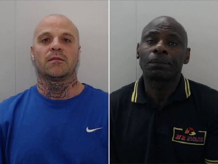 Jason Starmer and Everton Bailey. Pic: GMP