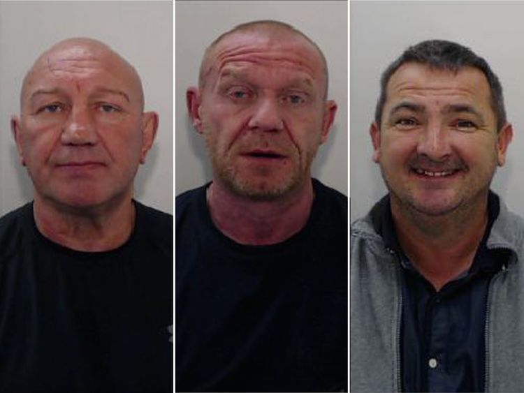 Graham Rawling, Gerrard Young and James Newhall