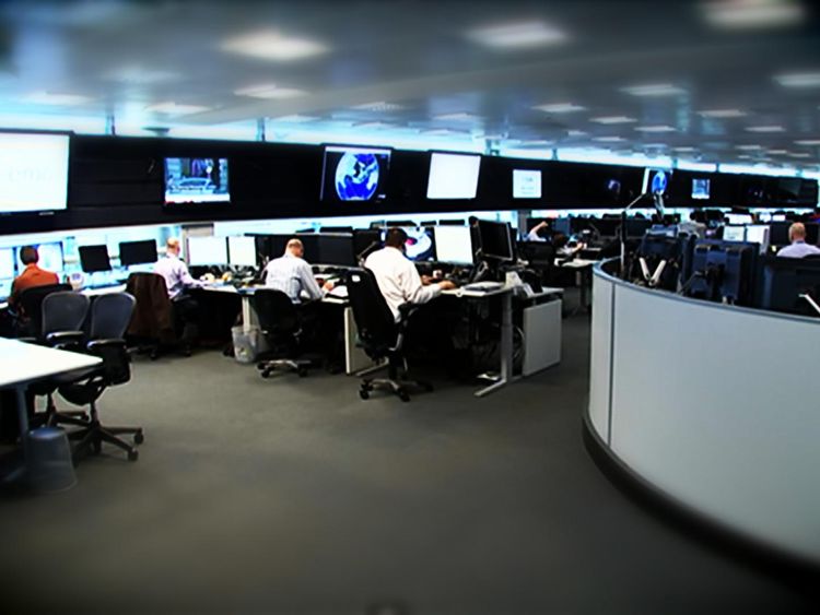 Sky News was granted unprecedented access to GCHQ&#39;s headquarters