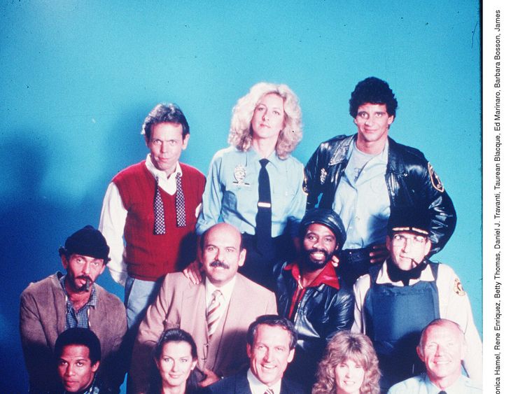 Hill,Street Blues cast in 1981