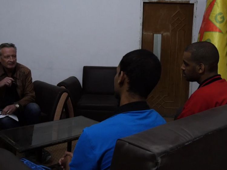 The men spoke to Sky News' Stuart Ramsay