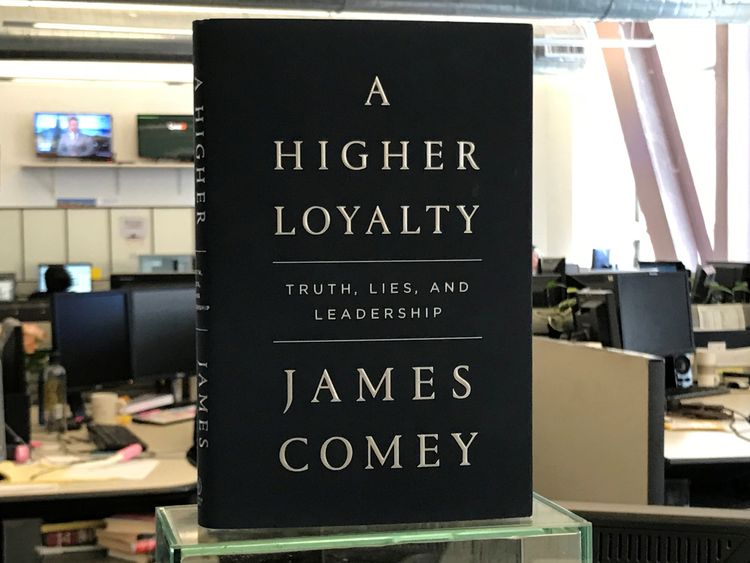 James Comey's new book compares Mr Trump to a dishonest, ego-driven mob boss