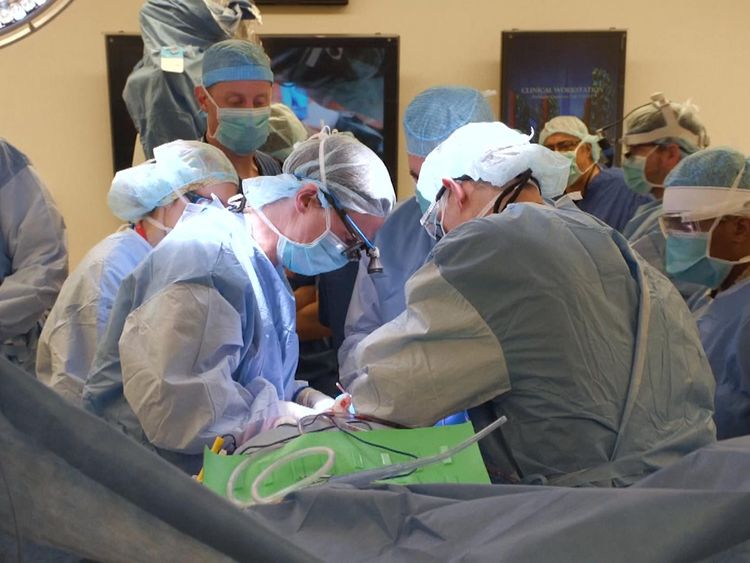 The operation took 14 hours in total