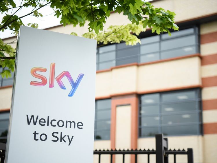  A general view of the SKY headquarters in Isleworth on May 9, 2017 in London, England