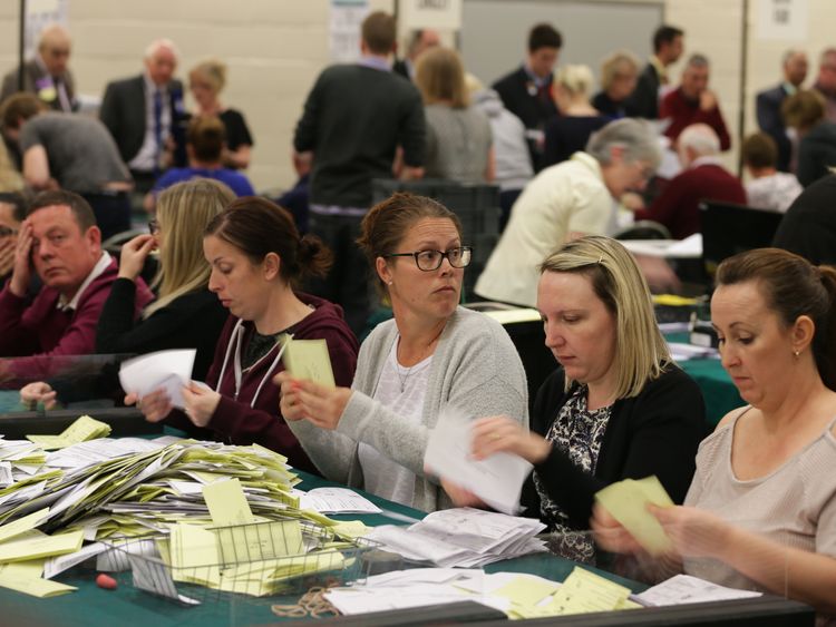 Counting begins across the UK in 2016 local council elections