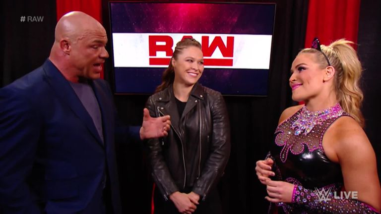 Ronda Rousey Welcomes Natalya | Video | Watch TV Show | Sky Sports