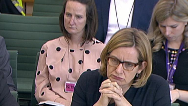 Amber Rudd refutes the idea of Home Office &#39;targets for removal&#39;