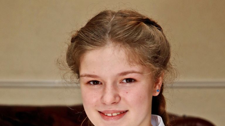 Amelia Thompson, 12, has received an invitation to the wedding