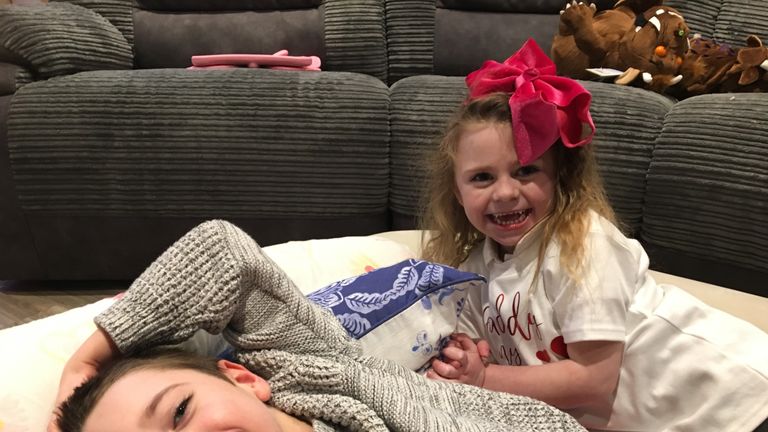 Ollie and Amelia now lead a 'happy and healthy' life