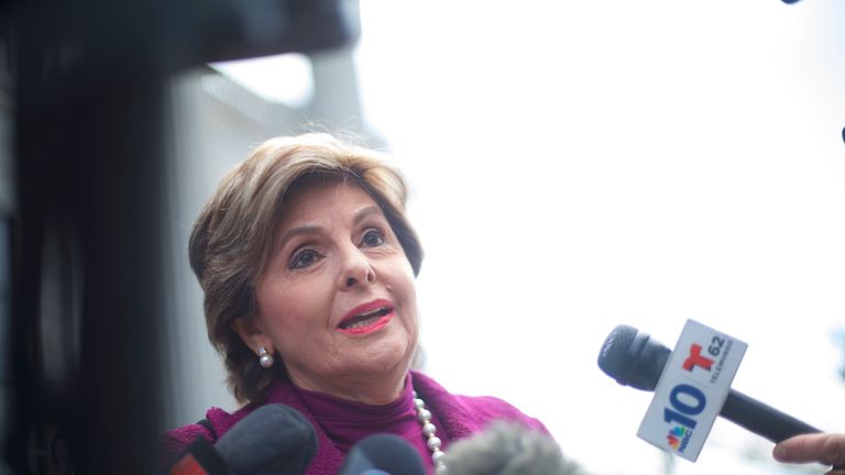 Attorney Gloria Allred said the previous charge is irrelevant 