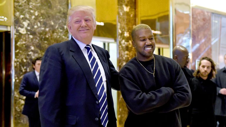Donald Trump and Kanye West enjoyed a Twitter love-in