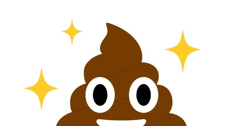 The grinning poop emoji is one of the most popular