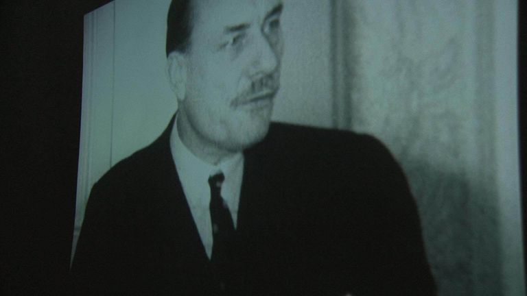 British politician Enoch Powell delivers his &#39;rivers of blood&#39; speech fifty years ago.