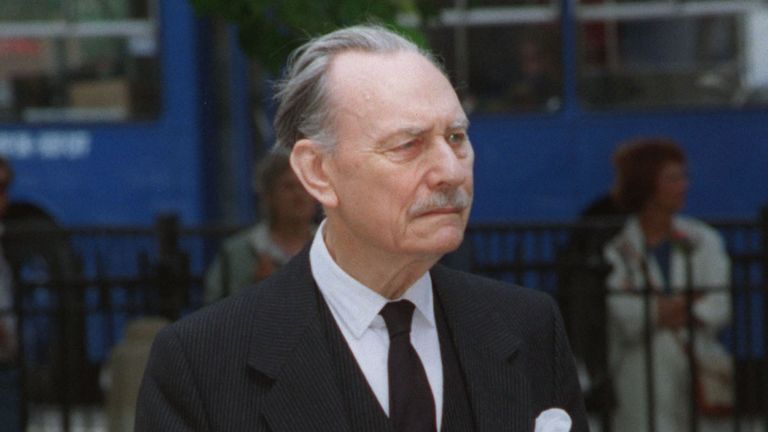 Enoch Powell in 1993
