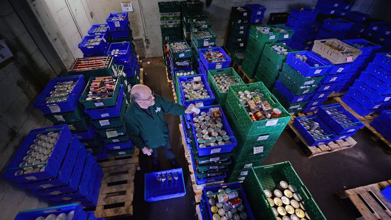 The Trussell Trust has seen a 52% increase in food bank usage in Universal Credit areas over the past year