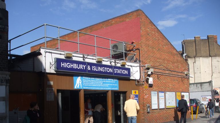 Police were called to Highbury and Islington station. Pic: Sunil Prasannan