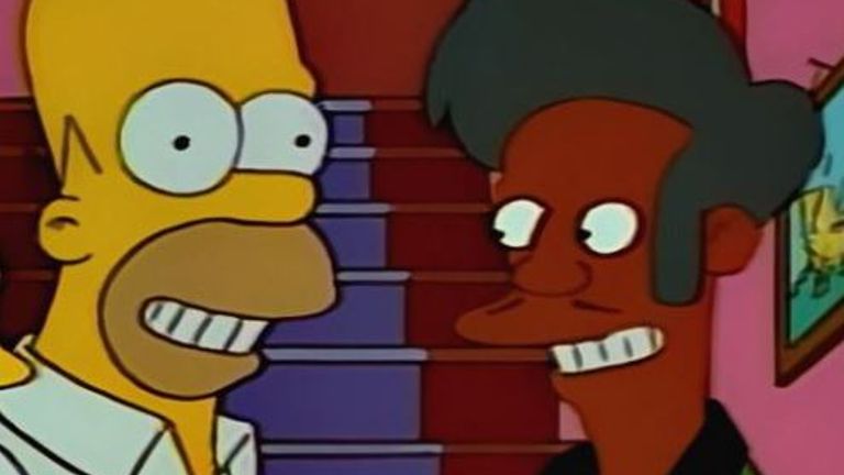 A documentary maker has claimed The Simpson&#39;s portrayal of Apu caused other children to make fun of him at school