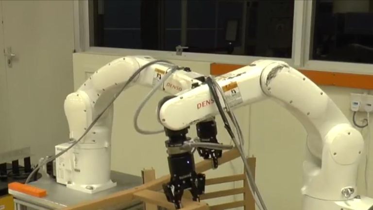 Robot Completes Hardest Job Known To Man News Uk Video News