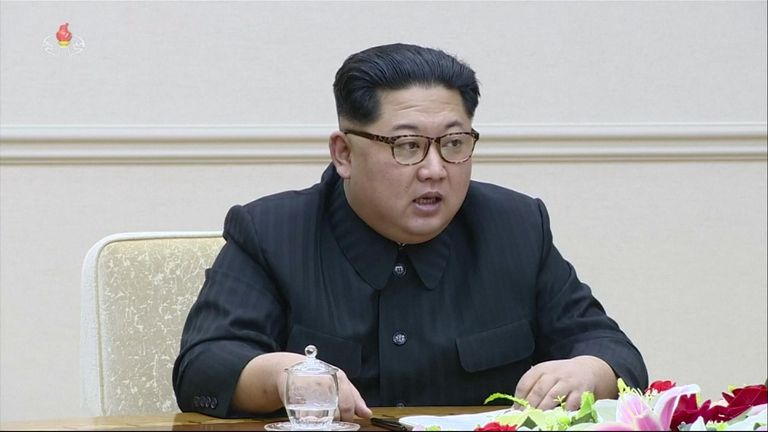 Kim Jong Un publicly mentioned the planned talks with Donald Trump for the first time