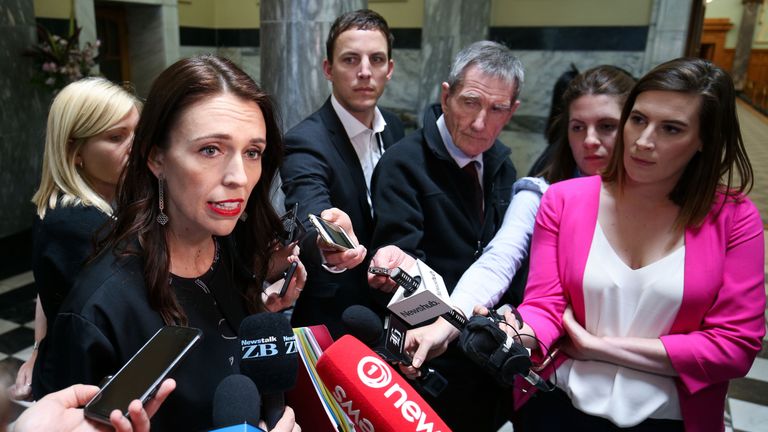 Jacinda Ardern says the move will create a sustainable future