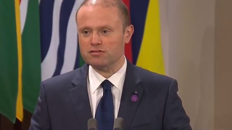 Malta PM Joseph Muscat praised Prince Charles for his service to the Commonwealth