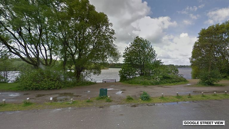 A body was found in Pennington Flash in Leigh in 1991