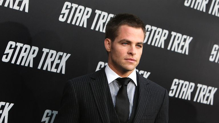 Chris Pine has played James T Kirk since the 2009 reboot