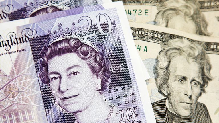On Tuesday, sterling reached its highest level against the dollar since the Brexit vote