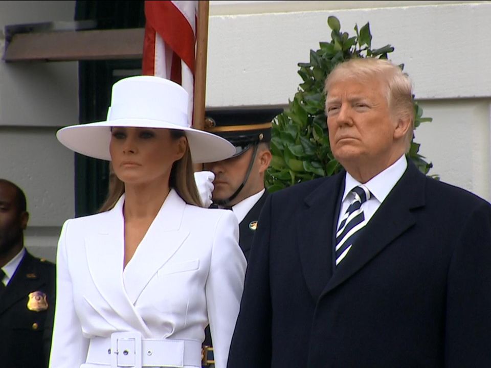 Donald and Melania Trump