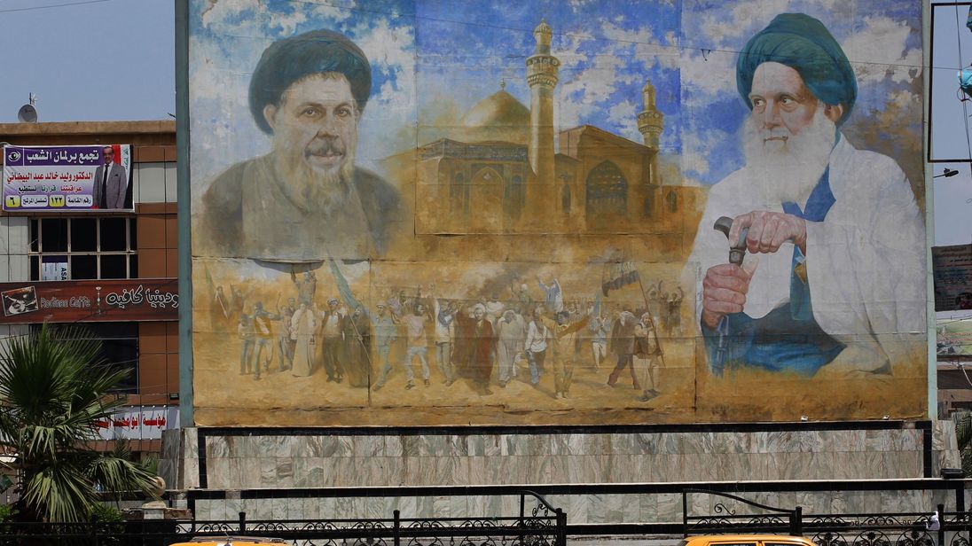 Early results in Iraq election favor populist cleric al-Sadr Early results in Iraq election favor populist cleric al-Sadr