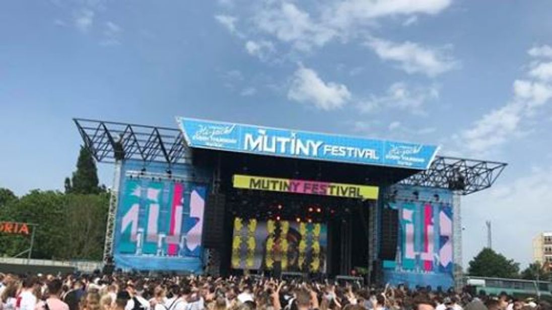 Image result for Two die after collapsing at Mutiny Festival in Portsmouth