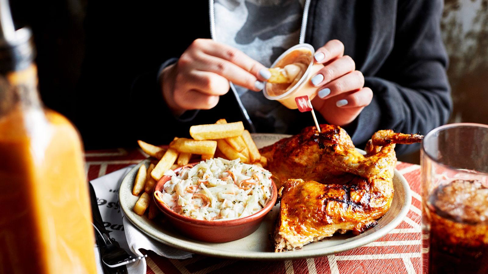 Nando's chicken. 