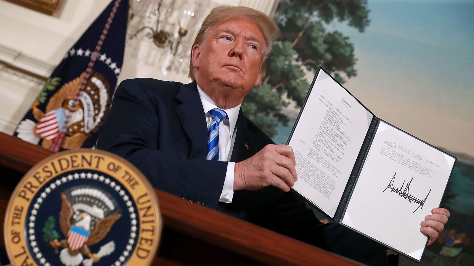 What does Donald Trump have in mind for Iran? | World News | Sky News